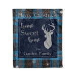 Scotstee Shop Tartan Plaid Christmas Fleece Blankets Clan Garden Plaid Blanket, tartan blanket, tartan blanket fleece, plaid blanket, plaid fleece blanket, clan tartan blanket, clan blanket, christmas blanket