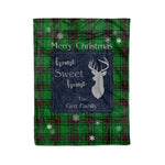 Scotstee Shop Tartan Plaid Christmas Fleece Blankets Clan Ged Plaid Blanket, tartan blanket, tartan blanket fleece, plaid blanket, plaid fleece blanket, clan tartan blanket, clan blanket, christmas blanket
