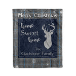 Scotstee Shop Tartan Plaid Christmas Fleece Blankets Clan Gladstone Hunting Plaid Blanket, tartan blanket, tartan blanket fleece, plaid blanket, plaid fleece blanket, clan tartan blanket, clan blanket, christmas blanket