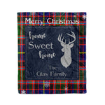 Scotstee Shop Tartan Plaid Christmas Fleece Blankets Clan Glas Plaid Blanket, tartan blanket, tartan blanket fleece, plaid blanket, plaid fleece blanket, clan tartan blanket, clan blanket, christmas blanket
