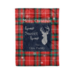 Scotstee Shop Tartan Plaid Christmas Fleece Blankets Clan Glas Red Plaid Blanket, tartan blanket, tartan blanket fleece, plaid blanket, plaid fleece blanket, clan tartan blanket, clan blanket, christmas blanket