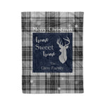 Scotstee Shop Tartan Plaid Christmas Fleece Blankets Clan Glen Grey Plaid Blanket, tartan blanket, tartan blanket fleece, plaid blanket, plaid fleece blanket, clan tartan blanket, clan blanket, christmas blanket