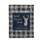 Scotstee Shop Tartan Plaid Christmas Fleece Blankets Clan Glendinning Plaid Blanket, tartan blanket, tartan blanket fleece, plaid blanket, plaid fleece blanket, clan tartan blanket, clan blanket, christmas blanket