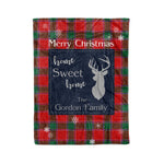 Scotstee Shop Tartan Plaid Christmas Fleece Blankets Clan Gordon of Abergeldie Plaid Blanket, tartan blanket, tartan blanket fleece, plaid blanket, plaid fleece blanket, clan tartan blanket, clan blanket, christmas blanket