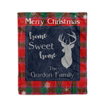 Scotstee Shop Tartan Plaid Christmas Fleece Blankets Clan Gordon of Abergeldie Plaid Blanket, tartan blanket, tartan blanket fleece, plaid blanket, plaid fleece blanket, clan tartan blanket, clan blanket, christmas blanket