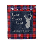 Scotstee Shop Tartan Plaid Christmas Fleece Blankets Clan Graham of Menteith Red Plaid Blanket, tartan blanket, tartan blanket fleece, plaid blanket, plaid fleece blanket, clan tartan blanket, clan blanket, christmas blanket