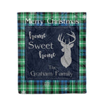 Scotstee Shop Tartan Plaid Christmas Fleece Blankets Clan Graham Of Montrose Ancient Plaid Blanket, tartan blanket, tartan blanket fleece, plaid blanket, plaid fleece blanket, clan tartan blanket, clan blanket, christmas blanket
