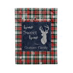 Scotstee Shop Tartan Plaid Christmas Fleece Blankets Clan Graham Plaid Blanket, tartan blanket, tartan blanket fleece, plaid blanket, plaid fleece blanket, clan tartan blanket, clan blanket, christmas blanket