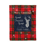 Scotstee Shop Tartan Plaid Christmas Fleece Blankets Clan Grant Modern Plaid Blanket, tartan blanket, tartan blanket fleece, plaid blanket, plaid fleece blanket, clan tartan blanket, clan blanket, christmas blanket