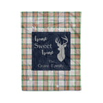 Scotstee Shop Tartan Plaid Christmas Fleece Blankets Clan Grant of Auchnarrow Plaid Blanket, tartan blanket, tartan blanket fleece, plaid blanket, plaid fleece blanket, clan tartan blanket, clan blanket, christmas blanket