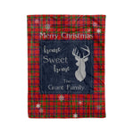 Scotstee Shop Tartan Plaid Christmas Fleece Blankets Clan Grant of Rothiemurchus Plaid Blanket, tartan blanket, tartan blanket fleece, plaid blanket, plaid fleece blanket, clan tartan blanket, clan blanket, christmas blanket