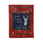 Scotstee Shop Tartan Plaid Christmas Fleece Blankets Clan Grant Plaid Blanket, tartan blanket, tartan blanket fleece, plaid blanket, plaid fleece blanket, clan tartan blanket, clan blanket, christmas blanket