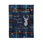 Scotstee Shop Tartan Plaid Christmas Fleece Blankets Clan Grewar Plaid Blanket, tartan blanket, tartan blanket fleece, plaid blanket, plaid fleece blanket, clan tartan blanket, clan blanket, christmas blanket