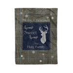 Scotstee Shop Tartan Plaid Christmas Fleece Blankets Clan Haig Gray Plaid Blanket, tartan blanket, tartan blanket fleece, plaid blanket, plaid fleece blanket, clan tartan blanket, clan blanket, christmas blanket