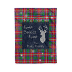 Scotstee Shop Tartan Plaid Christmas Fleece Blankets Clan Haig Plaid Blanket, tartan blanket, tartan blanket fleece, plaid blanket, plaid fleece blanket, clan tartan blanket, clan blanket, christmas blanket