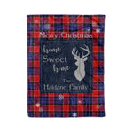 Scotstee Shop Tartan Plaid Christmas Fleece Blankets Clan Haldane Plaid Blanket, tartan blanket, tartan blanket fleece, plaid blanket, plaid fleece blanket, clan tartan blanket, clan blanket, christmas blanket