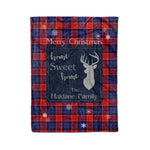 Scotstee Shop Tartan Plaid Christmas Fleece Blankets Clan Haldane Plaid Blanket, tartan blanket, tartan blanket fleece, plaid blanket, plaid fleece blanket, clan tartan blanket, clan blanket, christmas blanket