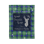 Scotstee Shop Tartan Plaid Christmas Fleece Blankets Clan Haliburton Plaid Blanket, tartan blanket, tartan blanket fleece, plaid blanket, plaid fleece blanket, clan tartan blanket, clan blanket, christmas blanket