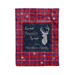 Scotstee Shop Tartan Plaid Christmas Fleece Blankets Clan Hamilton Modern Plaid Blanket, tartan blanket, tartan blanket fleece, plaid blanket, plaid fleece blanket, clan tartan blanket, clan blanket, christmas blanket