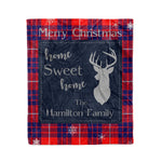 Scotstee Shop Tartan Plaid Christmas Fleece Blankets Clan Hamilton Plaid Blanket, tartan blanket, tartan blanket fleece, plaid blanket, plaid fleece blanket, clan tartan blanket, clan blanket, christmas blanket
