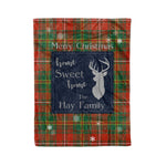 Scotstee Shop Tartan Plaid Christmas Fleece Blankets Clan Hay Plaid Blanket, tartan blanket, tartan blanket fleece, plaid blanket, plaid fleece blanket, clan tartan blanket, clan blanket, christmas blanket