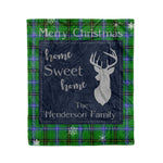 Scotstee Shop Tartan Plaid Christmas Fleece Blankets Clan Henderson Ancient Plaid Blanket, tartan blanket, tartan blanket fleece, plaid blanket, plaid fleece blanket, clan tartan blanket, clan blanket, christmas blanket