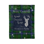 Scotstee Shop Tartan Plaid Christmas Fleece Blankets Clan Henderson Modern Plaid Blanket, tartan blanket, tartan blanket fleece, plaid blanket, plaid fleece blanket, clan tartan blanket, clan blanket, christmas blanket