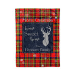 Scotstee Shop Tartan Plaid Christmas Fleece Blankets Clan Hepburn Plaid Blanket, tartan blanket, tartan blanket fleece, plaid blanket, plaid fleece blanket, clan tartan blanket, clan blanket, christmas blanket
