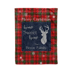 Scotstee Shop Tartan Plaid Christmas Fleece Blankets Clan Heron Plaid Blanket, tartan blanket, tartan blanket fleece, plaid blanket, plaid fleece blanket, clan tartan blanket, clan blanket, christmas blanket