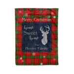 Scotstee Shop Tartan Plaid Christmas Fleece Blankets Clan Herries Plaid Blanket, tartan blanket, tartan blanket fleece, plaid blanket, plaid fleece blanket, clan tartan blanket, clan blanket, christmas blanket