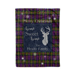 Scotstee Shop Tartan Plaid Christmas Fleece Blankets Clan Hewitt Plaid Blanket, tartan blanket, tartan blanket fleece, plaid blanket, plaid fleece blanket, clan tartan blanket, clan blanket, christmas blanket