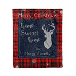Scotstee Shop Tartan Plaid Christmas Fleece Blankets Clan Hogg Plaid Blanket, tartan blanket, tartan blanket fleece, plaid blanket, plaid fleece blanket, clan tartan blanket, clan blanket, christmas blanket