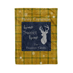 Scotstee Shop Tartan Plaid Christmas Fleece Blankets Clan Houston Plaid Blanket, tartan blanket, tartan blanket fleece, plaid blanket, plaid fleece blanket, clan tartan blanket, clan blanket, christmas blanket
