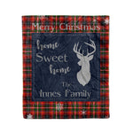 Scotstee Shop Tartan Plaid Christmas Fleece Blankets Clan Innes of Moray Plaid Blanket, tartan blanket, tartan blanket fleece, plaid blanket, plaid fleece blanket, clan tartan blanket, clan blanket, christmas blanket