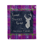 Scotstee Shop Tartan Plaid Christmas Fleece Blankets Clan Jackson Plaid Blanket, tartan blanket, tartan blanket fleece, plaid blanket, plaid fleece blanket, clan tartan blanket, clan blanket, christmas blanket