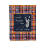 Scotstee Shop Tartan Plaid Christmas Fleece Blankets Clan Jacobite Plaid Blanket, tartan blanket, tartan blanket fleece, plaid blanket, plaid fleece blanket, clan tartan blanket, clan blanket, christmas blanket