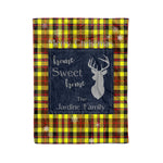 Scotstee Shop Tartan Plaid Christmas Fleece Blankets Clan Jardine Yellow Plaid Blanket, tartan blanket, tartan blanket fleece, plaid blanket, plaid fleece blanket, clan tartan blanket, clan blanket, christmas blanket