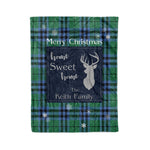 Scotstee Shop Tartan Plaid Christmas Fleece Blankets Clan Keith Ancient Plaid Blanket, tartan blanket, tartan blanket fleece, plaid blanket, plaid fleece blanket, clan tartan blanket, clan blanket, christmas blanket