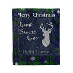 Scotstee Shop Tartan Plaid Christmas Fleece Blankets Clan Keith Modern Plaid Blanket, tartan blanket, tartan blanket fleece, plaid blanket, plaid fleece blanket, clan tartan blanket, clan blanket, christmas blanket