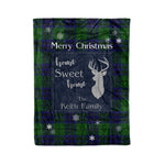 Scotstee Shop Tartan Plaid Christmas Fleece Blankets Clan Keith Modern Plaid Blanket, tartan blanket, tartan blanket fleece, plaid blanket, plaid fleece blanket, clan tartan blanket, clan blanket, christmas blanket