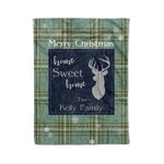 Scotstee Shop Tartan Plaid Christmas Fleece Blankets Clan Kelly Plaid Blanket, tartan blanket, tartan blanket fleece, plaid blanket, plaid fleece blanket, clan tartan blanket, clan blanket, christmas blanket