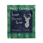 Scotstee Shop Tartan Plaid Christmas Fleece Blankets Clan Kennedy Ancient Plaid Blanket, tartan blanket, tartan blanket fleece, plaid blanket, plaid fleece blanket, clan tartan blanket, clan blanket, christmas blanket