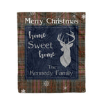 Scotstee Shop Tartan Plaid Christmas Fleece Blankets Clan Kennedy Weathered Plaid Blanket, tartan blanket, tartan blanket fleece, plaid blanket, plaid fleece blanket, clan tartan blanket, clan blanket, christmas blanket