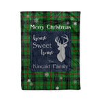 Scotstee Shop Tartan Plaid Christmas Fleece Blankets Clan Kincaid Plaid Blanket, tartan blanket, tartan blanket fleece, plaid blanket, plaid fleece blanket, clan tartan blanket, clan blanket, christmas blanket