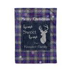 Scotstee Shop Tartan Plaid Christmas Fleece Blankets Clan Kinnaird Plaid Blanket, tartan blanket, tartan blanket fleece, plaid blanket, plaid fleece blanket, clan tartan blanket, clan blanket, christmas blanket