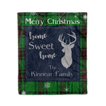 Scotstee Shop Tartan Plaid Christmas Fleece Blankets Clan Kinnear Plaid Blanket, tartan blanket, tartan blanket fleece, plaid blanket, plaid fleece blanket, clan tartan blanket, clan blanket, christmas blanket