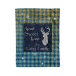 Scotstee Shop Tartan Plaid Christmas Fleece Blankets Clan Laing Hunting Plaid Blanket, tartan blanket, tartan blanket fleece, plaid blanket, plaid fleece blanket, clan tartan blanket, clan blanket, christmas blanket
