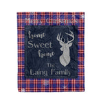 Scotstee Shop Tartan Plaid Christmas Fleece Blankets Clan Laing of Archiestown Plaid Blanket, tartan blanket, tartan blanket fleece, plaid blanket, plaid fleece blanket, clan tartan blanket, clan blanket, christmas blanket
