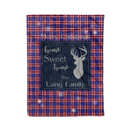Scotstee Shop Tartan Plaid Christmas Fleece Blankets Clan Laing of Archiestown Plaid Blanket, tartan blanket, tartan blanket fleece, plaid blanket, plaid fleece blanket, clan tartan blanket, clan blanket, christmas blanket