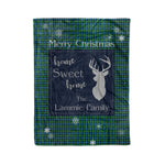 Scotstee Shop Tartan Plaid Christmas Fleece Blankets Clan Lammie Plaid Blanket, tartan blanket, tartan blanket fleece, plaid blanket, plaid fleece blanket, clan tartan blanket, clan blanket, christmas blanket